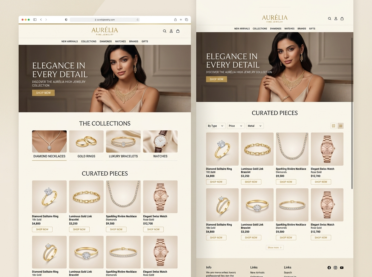 Jewelry & Accessories Theme